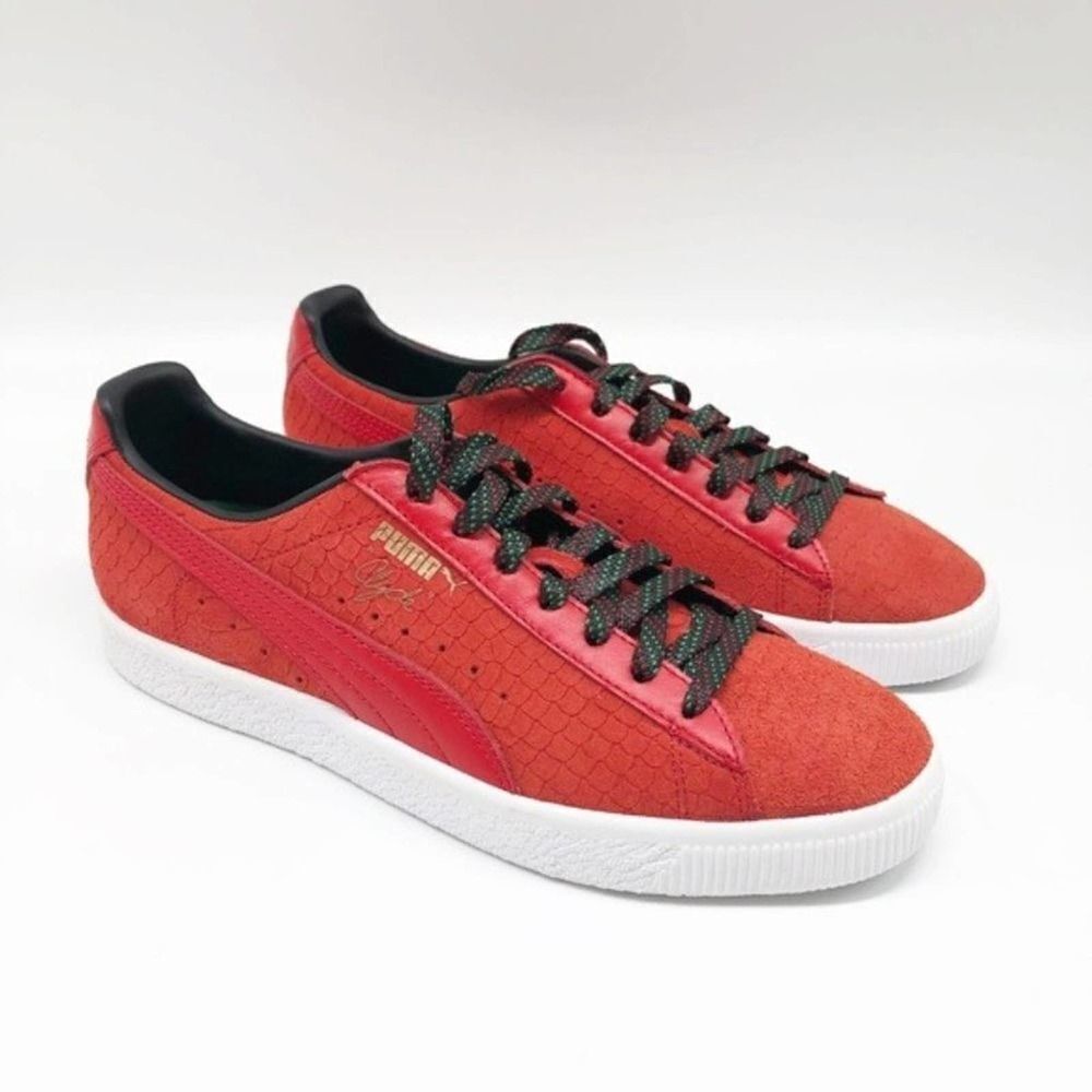 PUMA Clyde Red GCC Classic Sneaker 